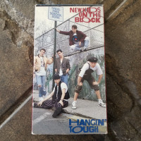 New Kids on the Block-Hangin' Tough VHS tape + bonus