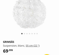 Lampe Grimsas de Ikea