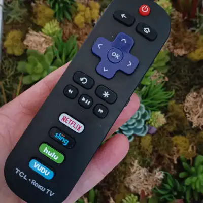 TCL Roku tv remote control , View more