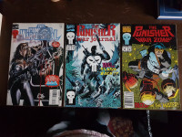 Three Comics The Punisher