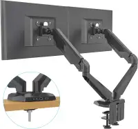 MUST READ AD! Fully Adjustable Dual Gas Spring Monitors Stand