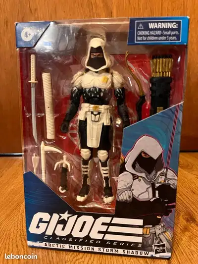 GI JOE CLASSIFIED FIGURES FOR SALE/TRADE: ARCTIC MISSION STORM SHADOW: mint-in-sealed-box $75 Availa...