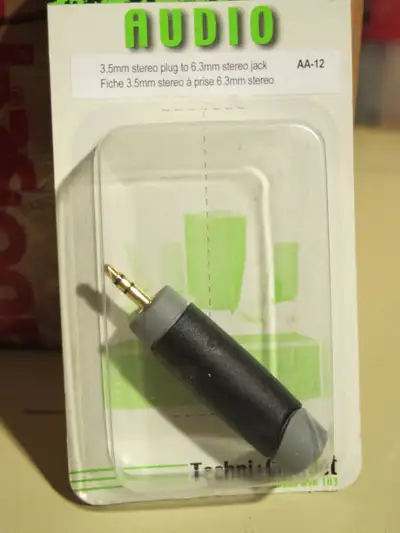 Car or home audio RCA cables adapters etc, View more