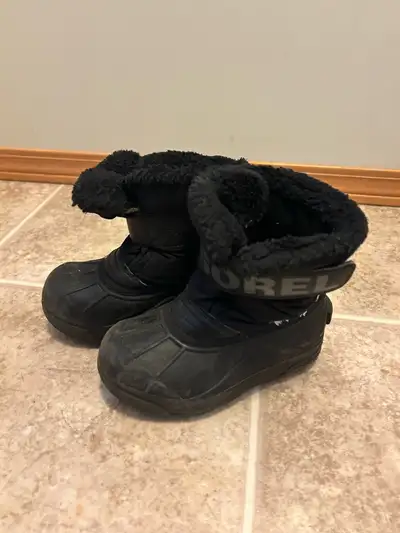 Sorel Toddler Black Snow Winter Boots - Size 10, View more