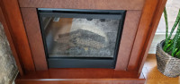 Electric Fireplace 30" Dimplex with dark brown finish wood