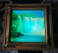 VINTAGE MOTION AND SOUND WALL HANGING WATERFALLS