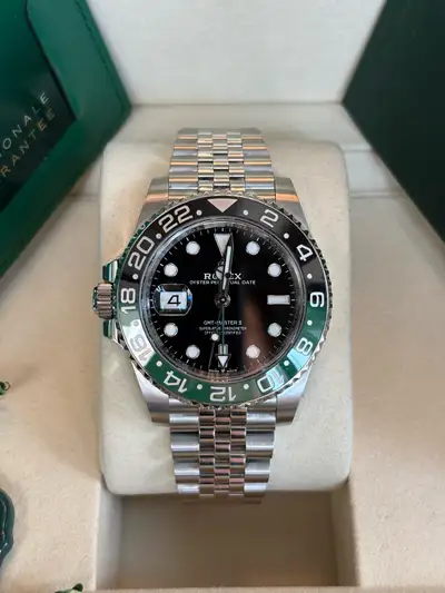 Rolex GMT Master II “Sprite” Black Dial, View more