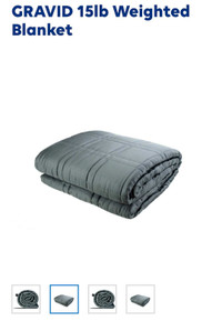 GRAVID Weighted blanket with washable cover
