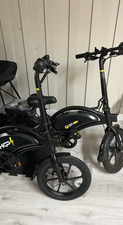 2 Electric Folding Bikes, View more