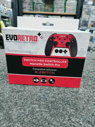 EvoRetro Manette Switch Pro, View more