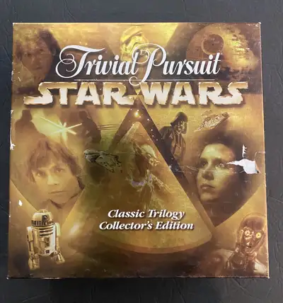 Classic Trilogy Star Wars Trivial Pursuit Board Game, View more