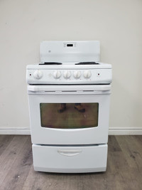 GE stove coil white 24″ condo size JCAS730MWW with warranty