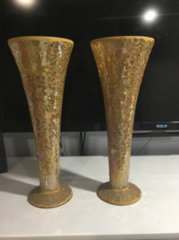 Stain glass vase