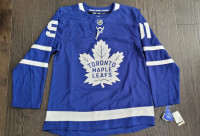 Authentic Toronto Maple Leafs John Taraves Blue Medium 50