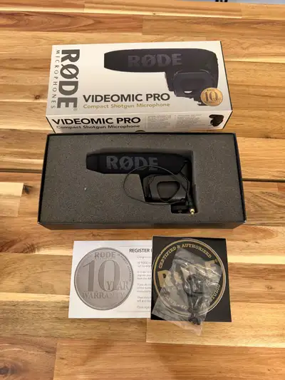Rode Videomic Pro Shotgun Microphone, View more