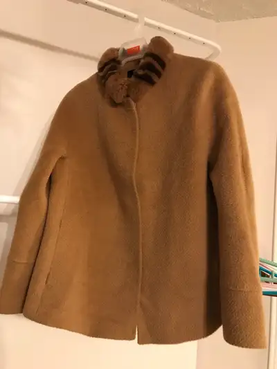  light brown Women's woolen top, View more