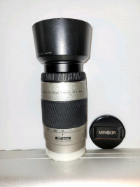 Minolta AF 75-300mm F/4.5-5.6 Zoom -Minolta & Sony Alpha. 