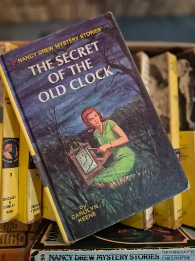35 Vintage Nancy Drew Books, View more