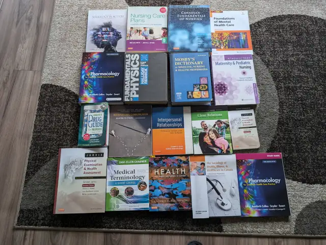 NURSING TEXT BOOKS