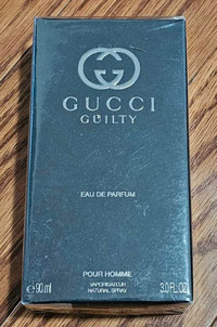 Gucci Guilty Mens Cologne Pour Homme 90ml Eau de Parfum NEW
