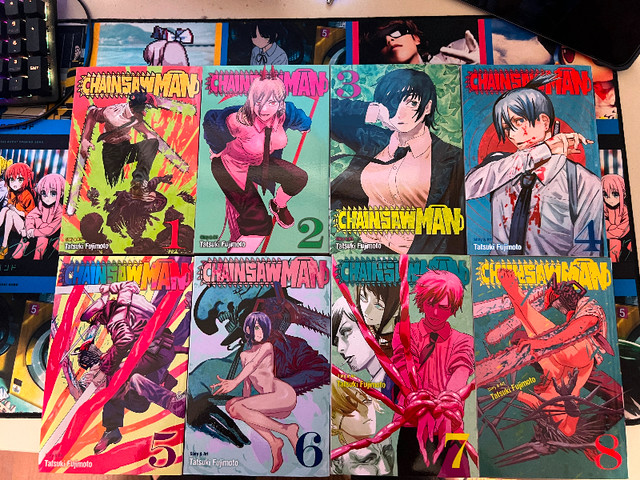 Chainsaw Man Manga Collection (Vol. 1 - 8) in Comics & Graphic Novels in Markham / York Region