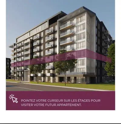 Apartament spacieux 3 1/2