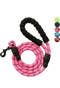 5' Strong Dog Leash for Medium Large Dogs Heavy Duty 
