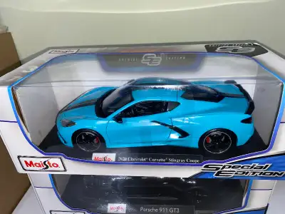 Chevrolet Corvette stingray 2020 neuve auto de collection miniature diecast 1/18 Die cast
