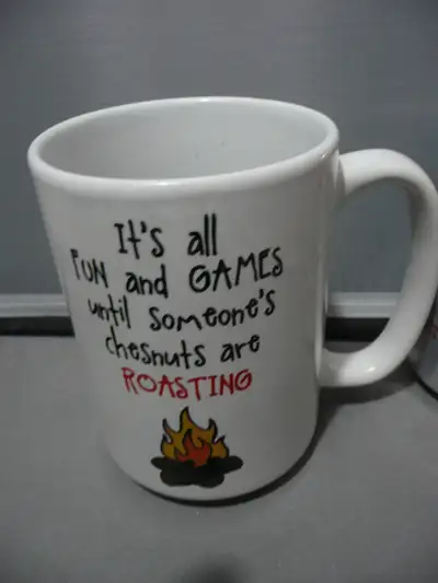 CHRISTMAS ITEMS - Funny mugs - $10.00 each, View more