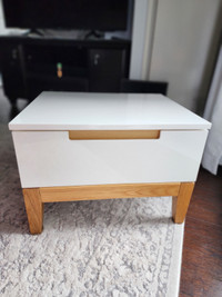 Selling White Structube Nightstand