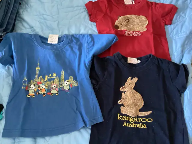 Australia/Shanghai Travel Size 2T Shirts - $10 for All 3 in Clothing - 2T in Calgary - Image 2