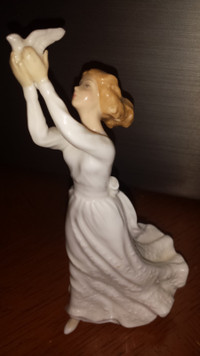 Royal Doulton figurine -Thinking of You-