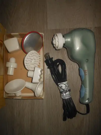 wahl 4182 home spa 2 speed all body massager with 8 attachments