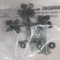 Spacer kits for clock radio /cd installation (under cabinet)