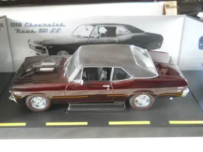 GMP Peachstate 1968 Chevrolet NOVA SS 350 1:18 Die cast model car. Was in a display case. in excelle...