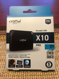 Crucial 2TB SSD NEW IN THE BOX