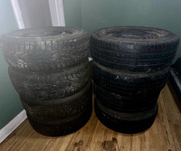 2 sets of 15” tires + rims 