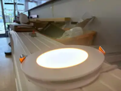 Brighten your home with our 4" Ultra-Thin LED Recessed Pot Lights – slim, efficient, and easy to ins...