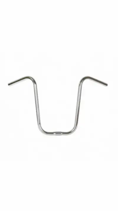 New High Riser Bicycle Handlebars Chrome Chopper Ape Hanger Bars, View more