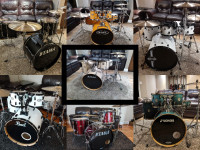 Advanced Drum Sets (Sonor, Ddrum, Pearl, Tama, Mapex) available