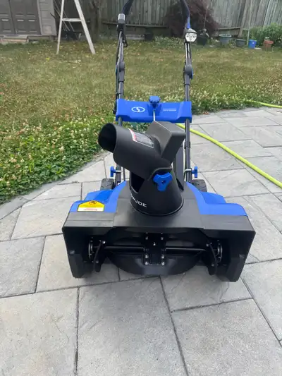 Electric snowblower, View more
