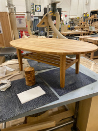 Real wood coffee table 