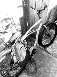 Found an abandoned bike assuming it was stolen huffy cruiser