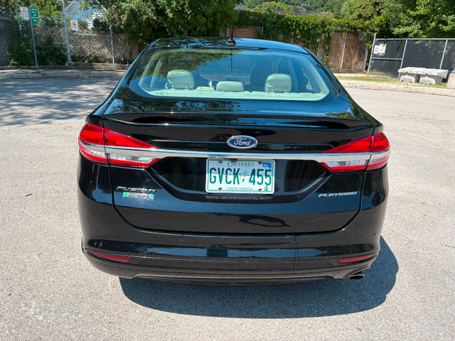2017 Ford Fusion Energi Platinum Plug-in Hybrid in Cars & Trucks in City of Toronto - Image 4