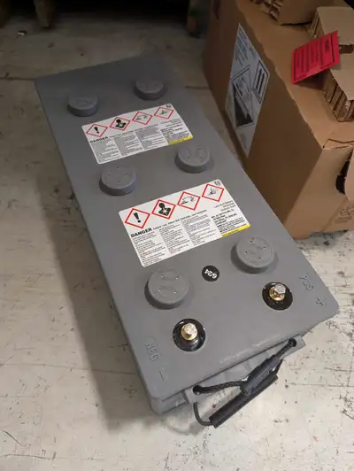 Gel Cell Deep Cycle Batteries Brand new in box $850 new, selling for $350 per. Have 30 of them. spec...