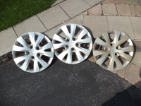 HONDA 15 inch FACTORY WHEEL COVERS. GOOD CONDITION.