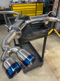 Remark Burnt tip Corolla quad sport exhaust