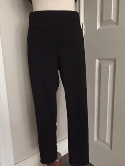 Women's Sport-Tek Activewear Yoga Slim Leg Black Pants Size XL, View more