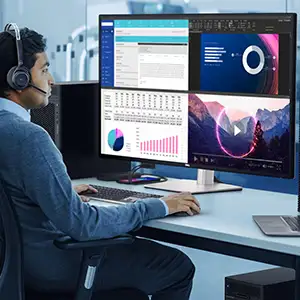 Dell Ultrasharp 43 Monitor U4323QE in Monitors in City of Toronto - Image 2