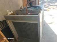 Evaporator plus condenser AC